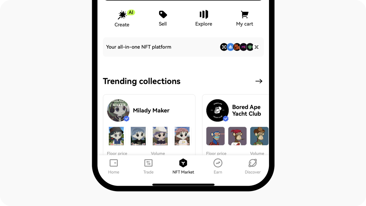 NFT Market App