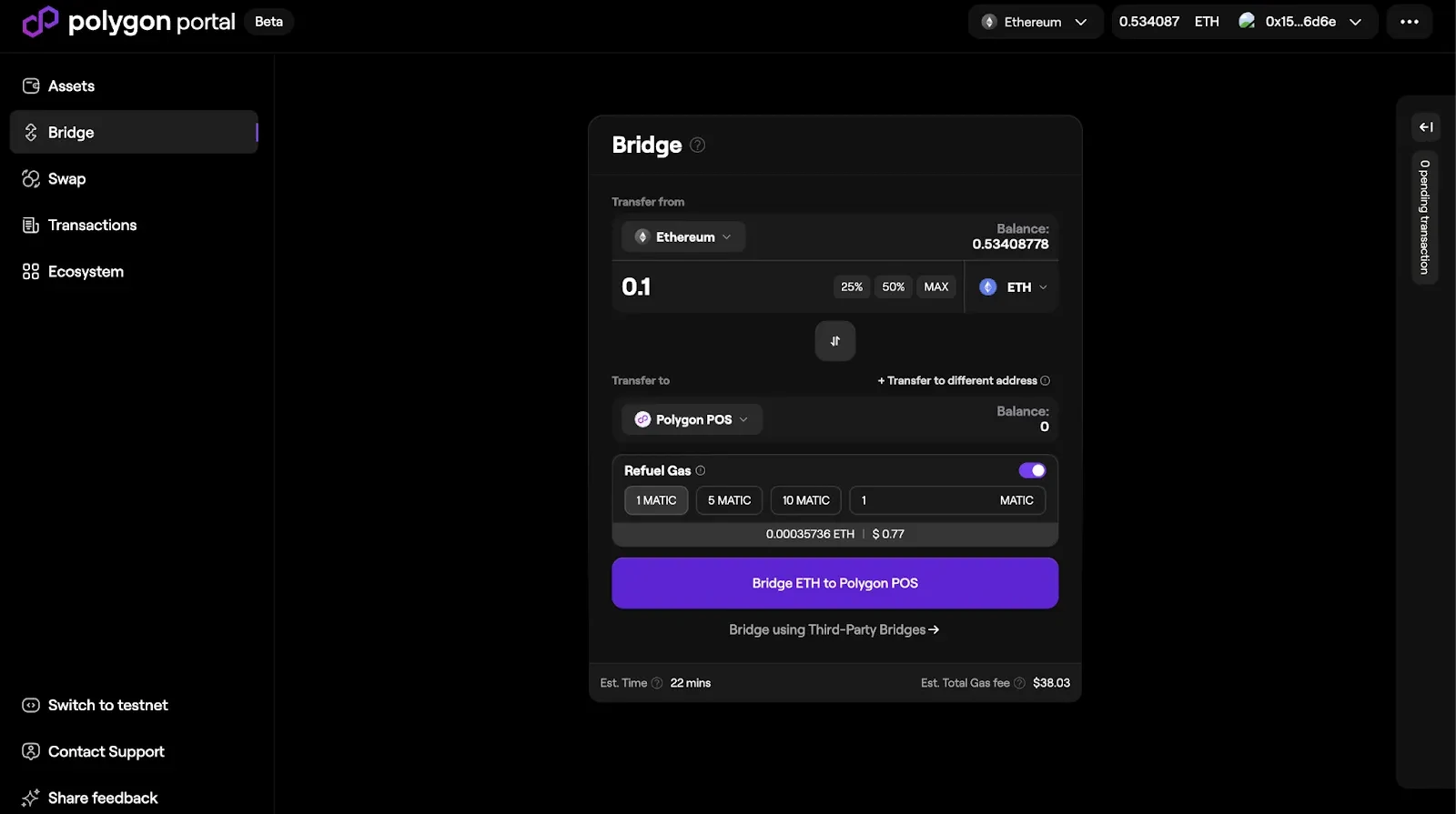 BridgeToPolygon 5