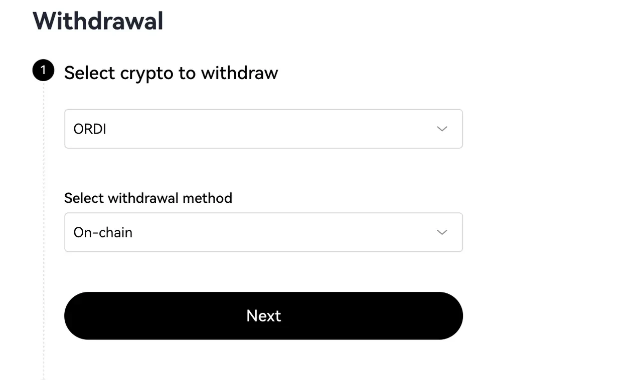 BRC-20 withdrawals - step 2
