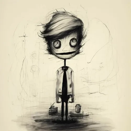 an employee's sketch