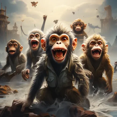 Crazy monkeys 