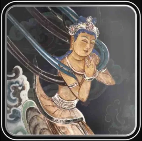 敦煌美术研究所幸运飞天