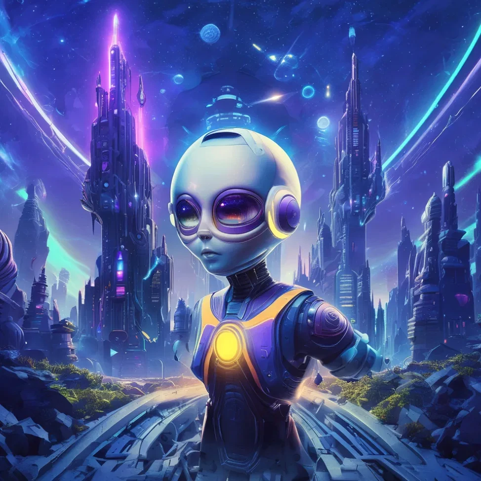 alien robot