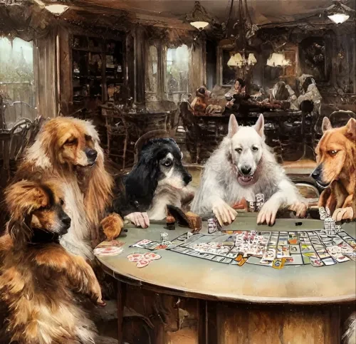 Bold bluff