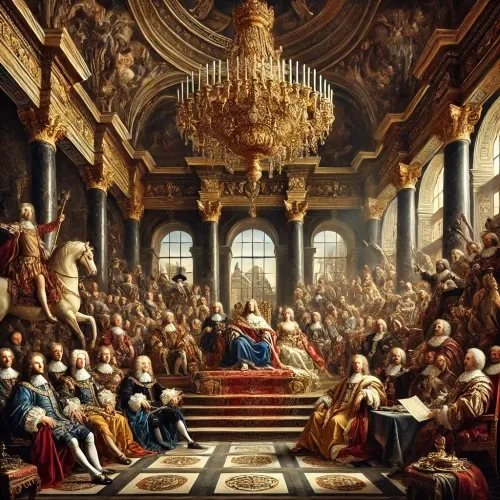 The Court of Majesty – A Masterpiece of Royal Splendor