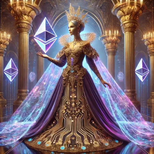 "Ethereum Empress: Guardian of Decentralization"
"Ethereum Empress: Guardian of Decentralization"