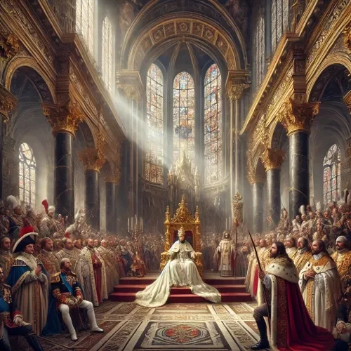 The Coronation of Majesty – A Masterpiece of Regal Splendor