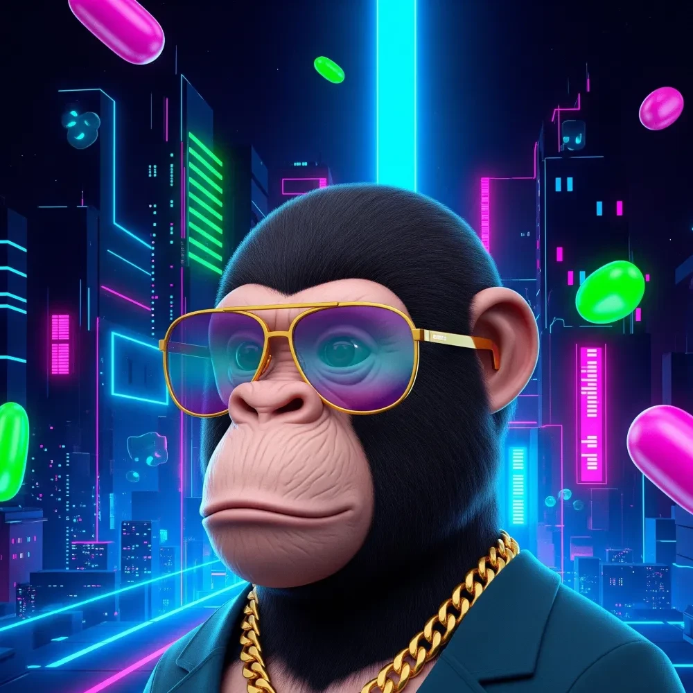 Futuristic ape