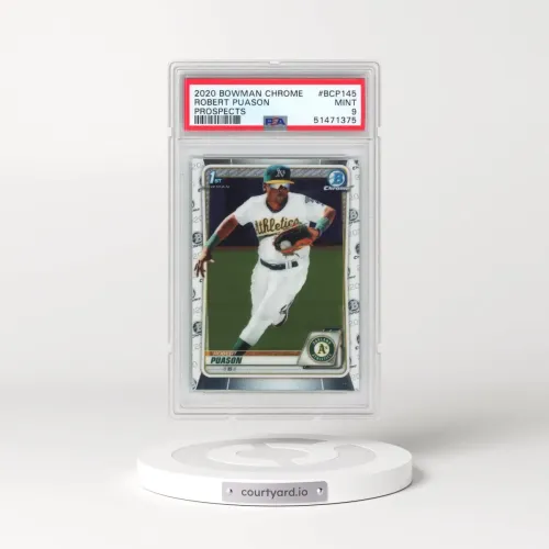2020 Bowman Chrome Prospects #BCP145 Robert Puason (PSA 9 MINT)