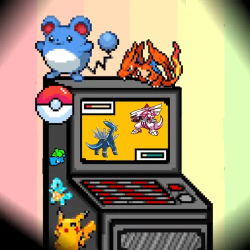 Poke-Pixel Arcade Machine: Dia