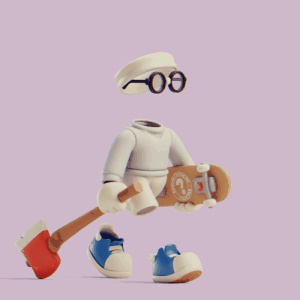 Invisible Friends 3D #4501
