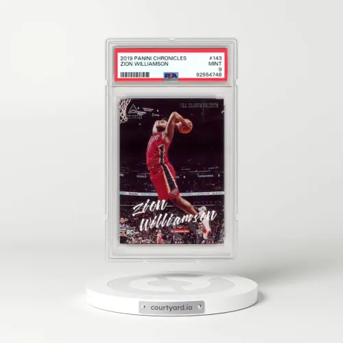 2019 Panini Chronicles #143 Zion Williamson (PSA 9 MINT)