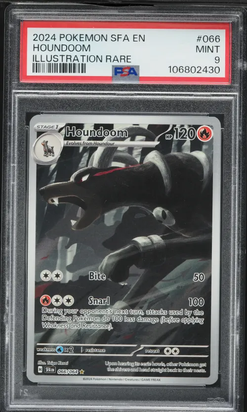 2024 #066 Houndoom PSA 9 Sfa EN-