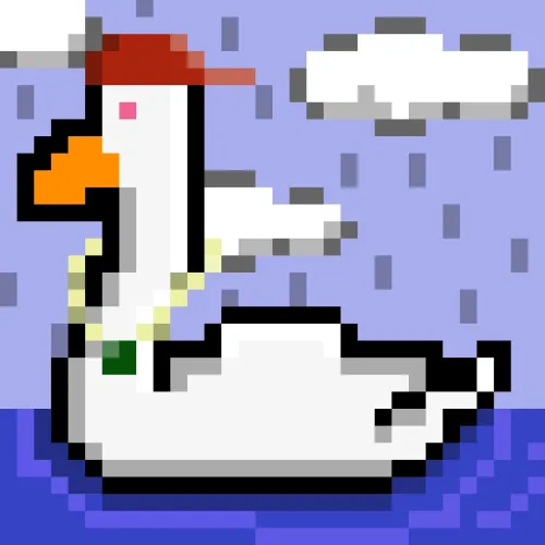 Swimming Swans #695
