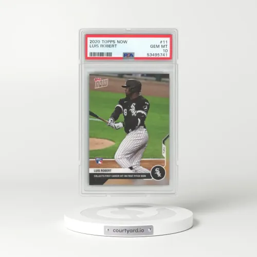 2020 Topps Now #11 Luis Robert (PSA 10 GEM MINT)
