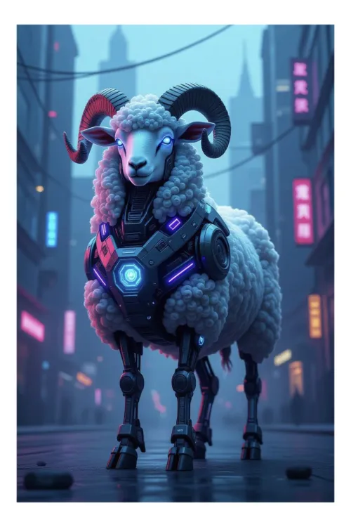 CYRSH- CYBER ROBO SHEEP- FV #1