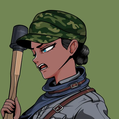 Female Atama WW2 #1129