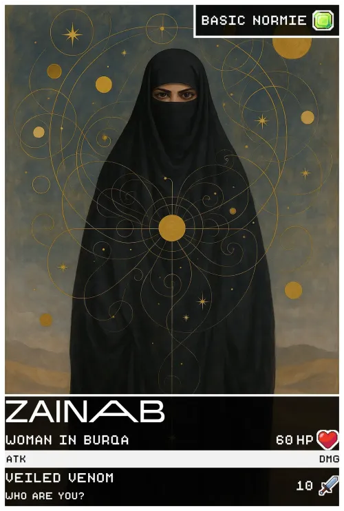 Woman In Burqa #2248