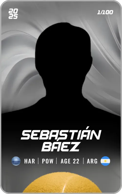 Sebastián Báez - Silver - Power #20200
