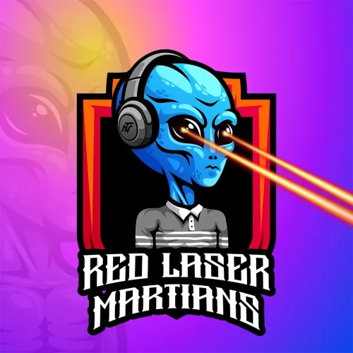 Red Laser Martians #3610