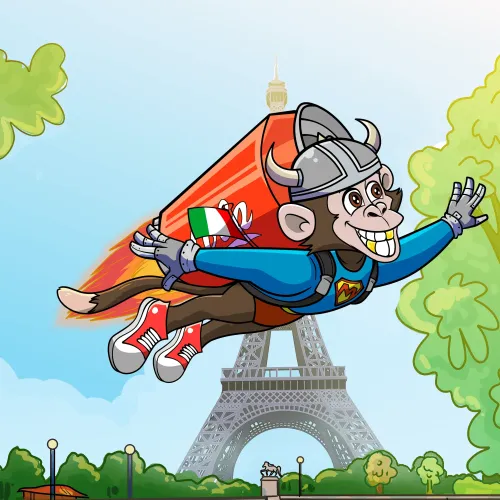 ROCKET CHIMP #876