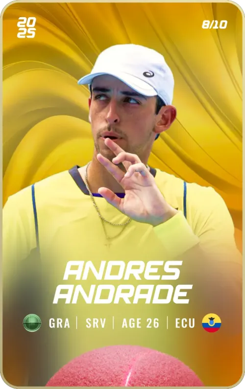 Andres Andrade - Gold - Service #205805