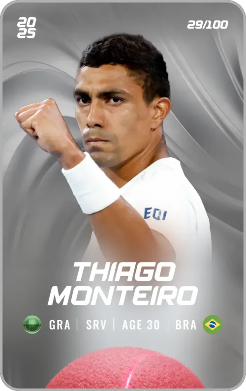 Thiago Monteiro - Silver - Service #192845
