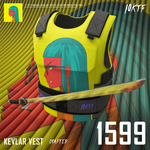 0N1 Kevlar Vest #1599