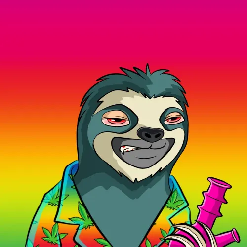 Stoned Sloth V2 #2453