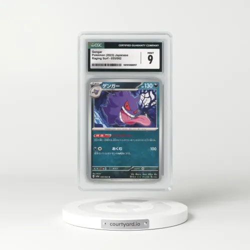 2023 Raging Surf #035/062 Gengar (CGC 9 MINT)