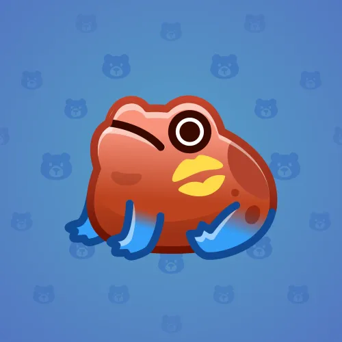 Kissed Frog #7028