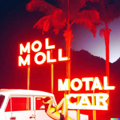 MISS AL SIMPSON X DALL-E 2 - LOST MOTEL 33 #33