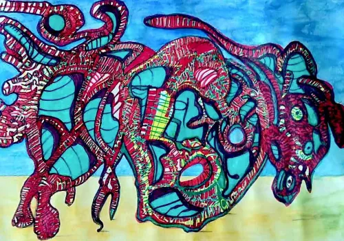 Psychedelic Horse #6