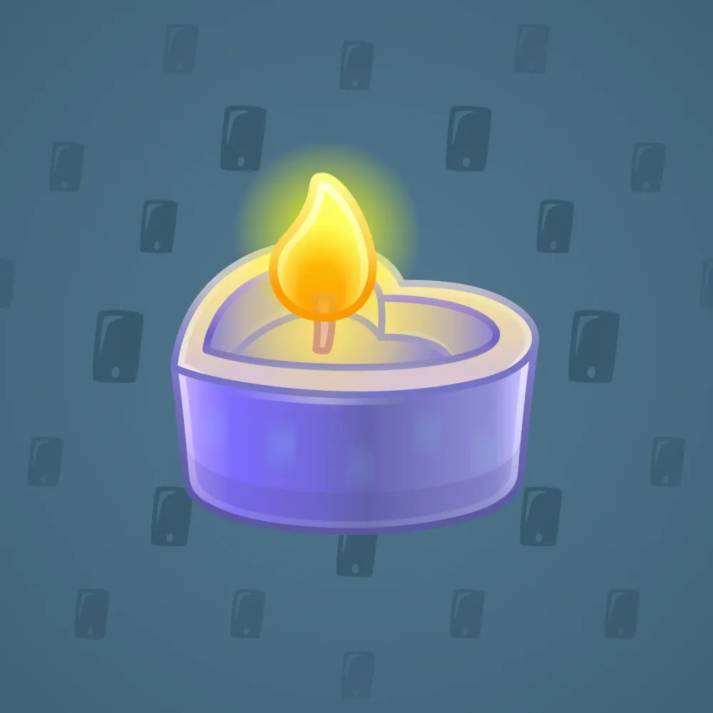 Love Candle #34
