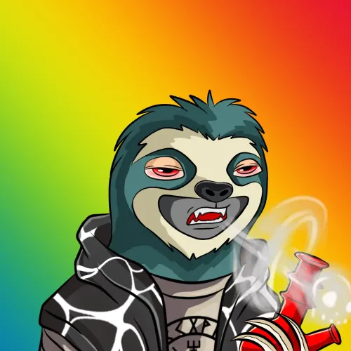 Stoned Sloth V2 #5322
