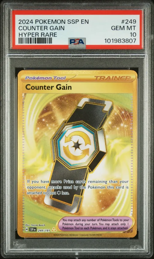 2024 #249 Counter Gain PSA 10 Ss