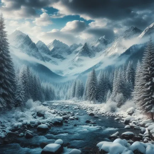 Snowy river #4