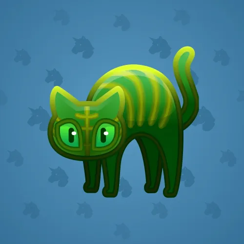 Scared Cat #17252
