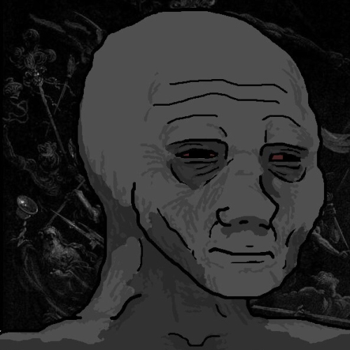dark wojak gray #763