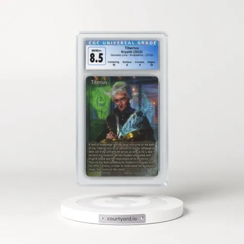 2022 Kryptik Genesis Lore - Kicks - #2/100 Tiberius (CGC 8.5 NM-MT+)