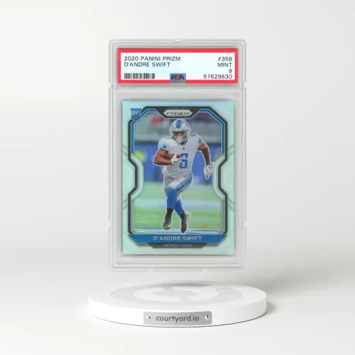 2020 Panini Prizm #358 D'Andre Swift (PSA 9 MINT)