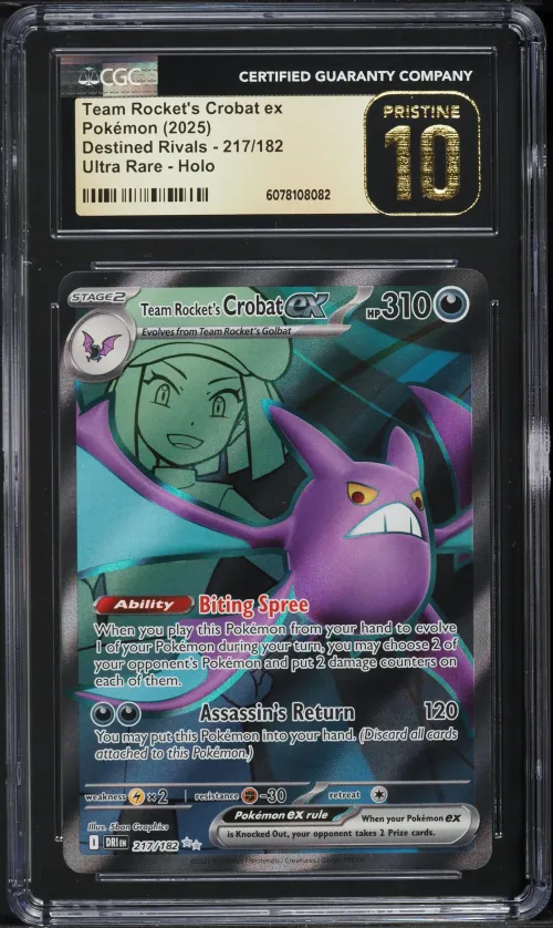 2025 #217 Team Rocket's Crobat e