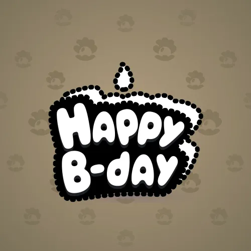 B-Day Candle #48379