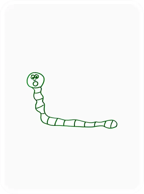 Glowing Glow Worm #4188