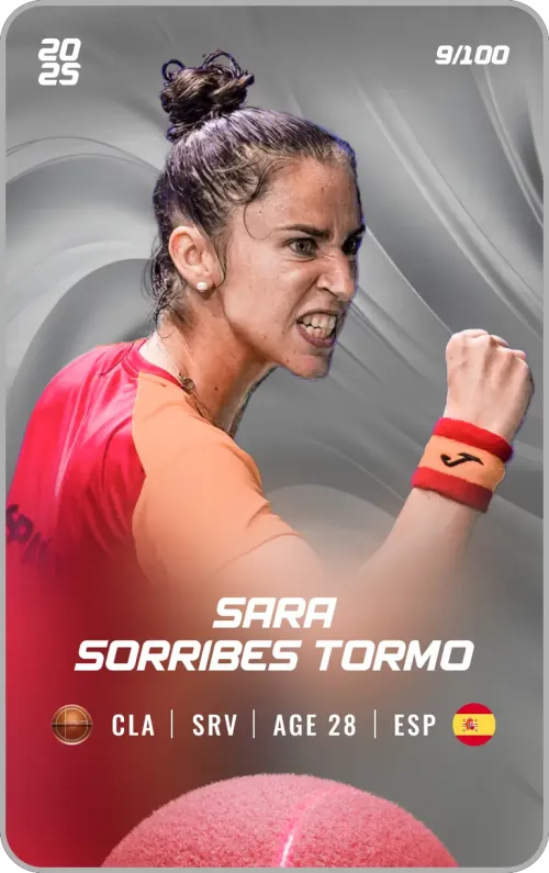 Sara Sorribes Tormo - Silver - Service #93657