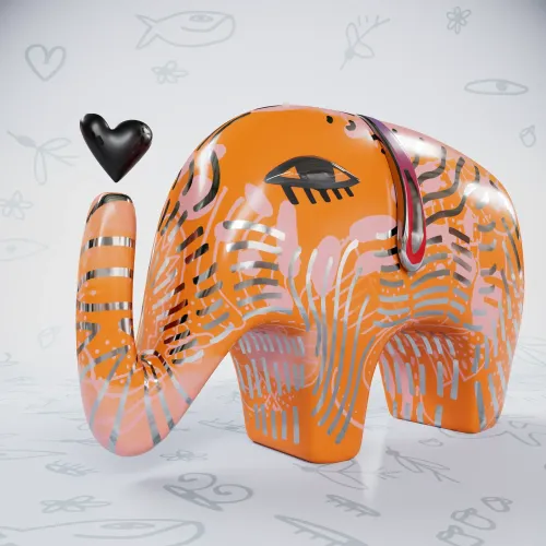 Miloverso Elephant #1004
