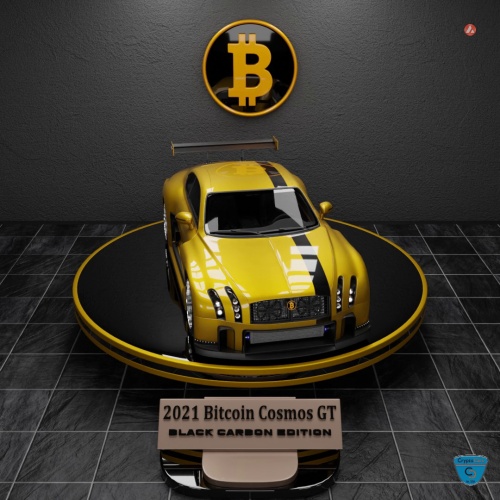2021 Bitcoin Cosmos GT (Black Carbon Edition) #19
