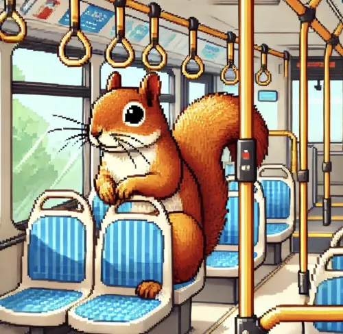 Bus Squirrel #4