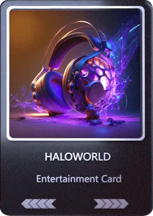 Entertainment Card