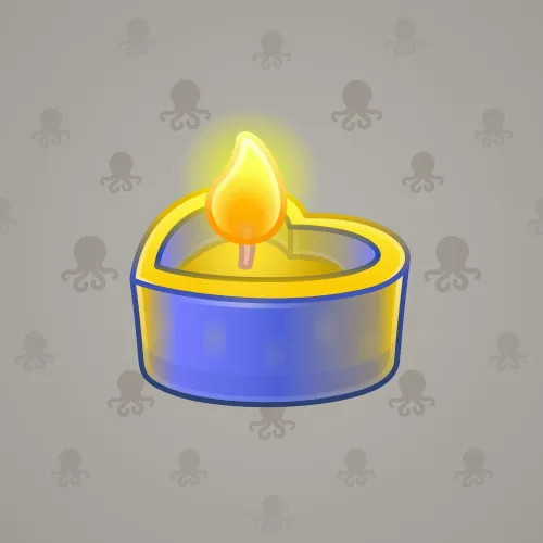 Love Candle #1499